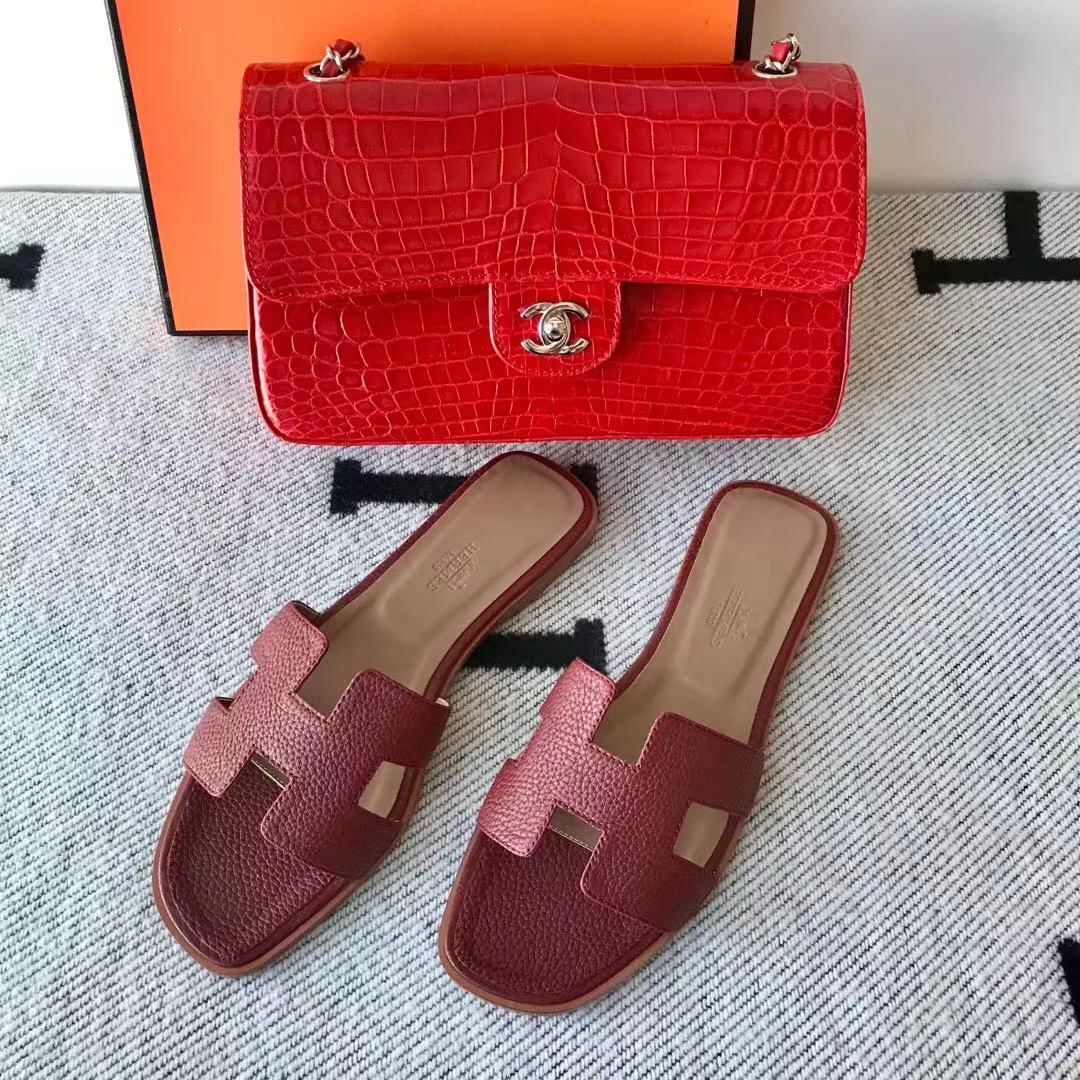 에르메스 올수공 오란 슬리퍼 샌들 토고 02